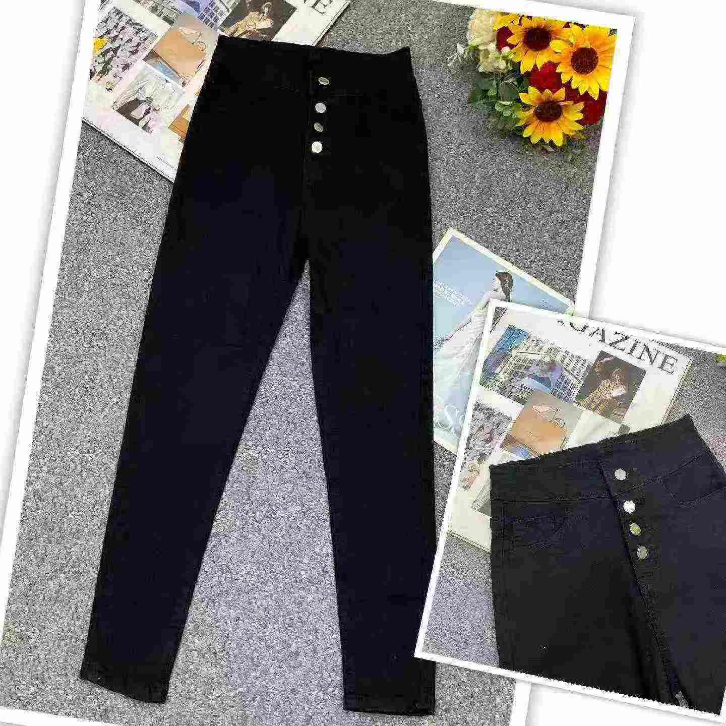 New Spring Summer High Stretch Skinny Jeans, About 300 Pieces - Image 2