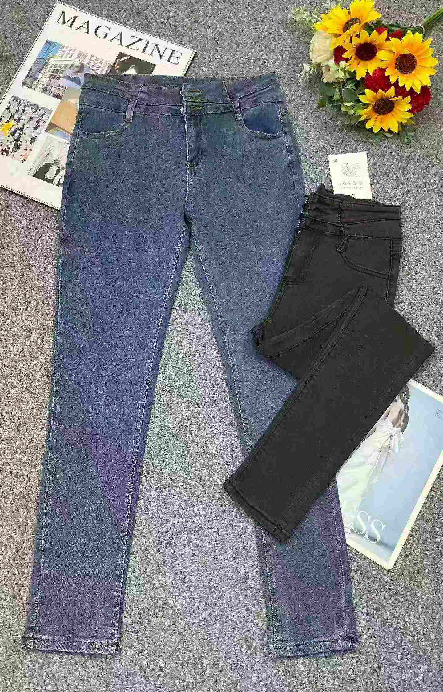 New Spring Summer High Stretch Skinny Jeans, About 300 Pieces - Image 3
