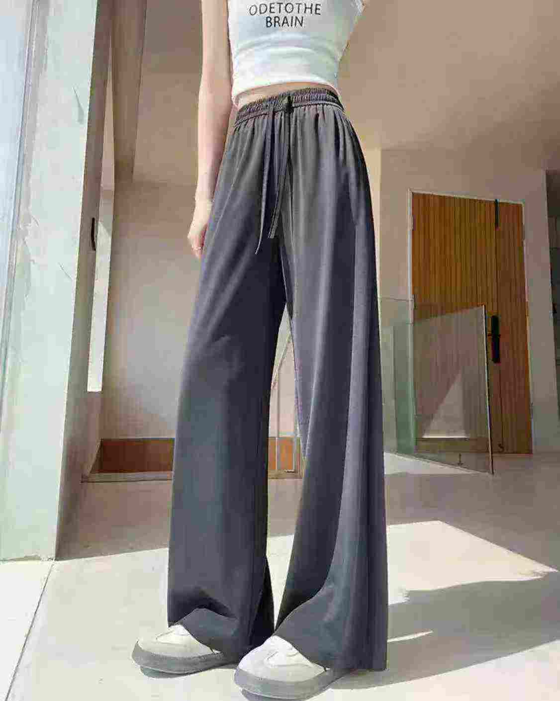 860 Pcs Brocade Cool Wide Leg Pants - Image 6