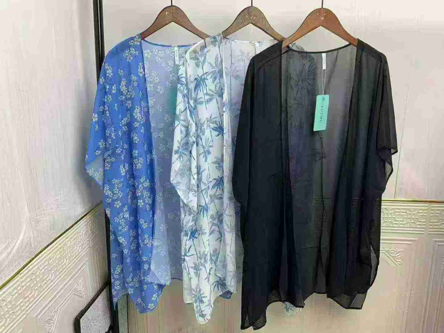 490 Pcs European & American Oversized Chiffon Sun Protection Clothing, Sizes S~3XL, Individual Vacuum Packed - Image 3