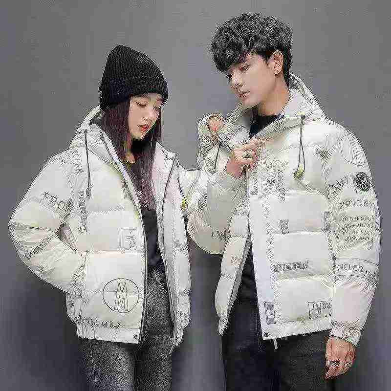 3169 Potong Jaket Bulu Bebek Berkerudung Pendek Pria Musim Dingin - Image 5