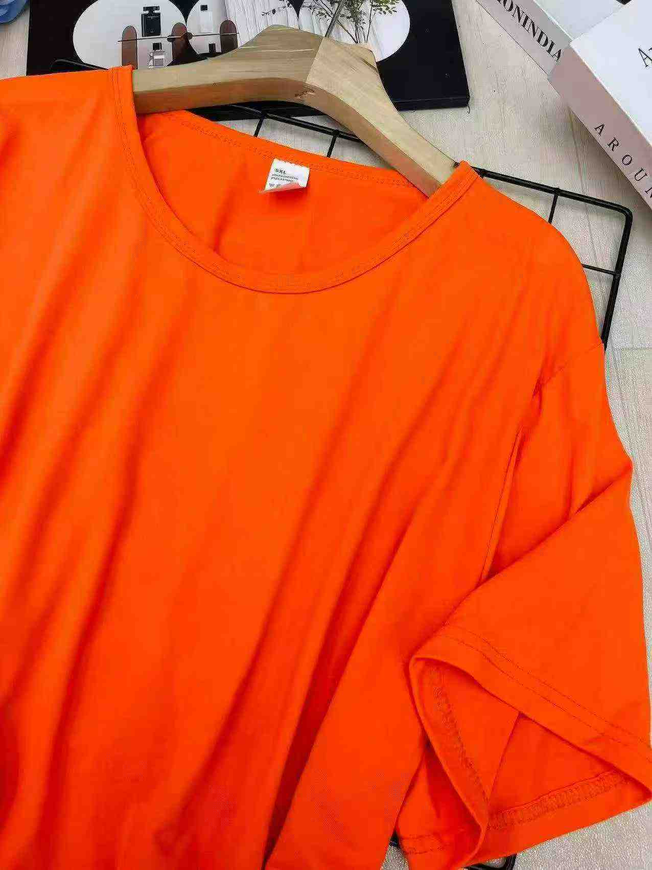 707 Keping Gaun T-Shirt Lengan Pendek Longgar Dagangan Luar - Image 3
