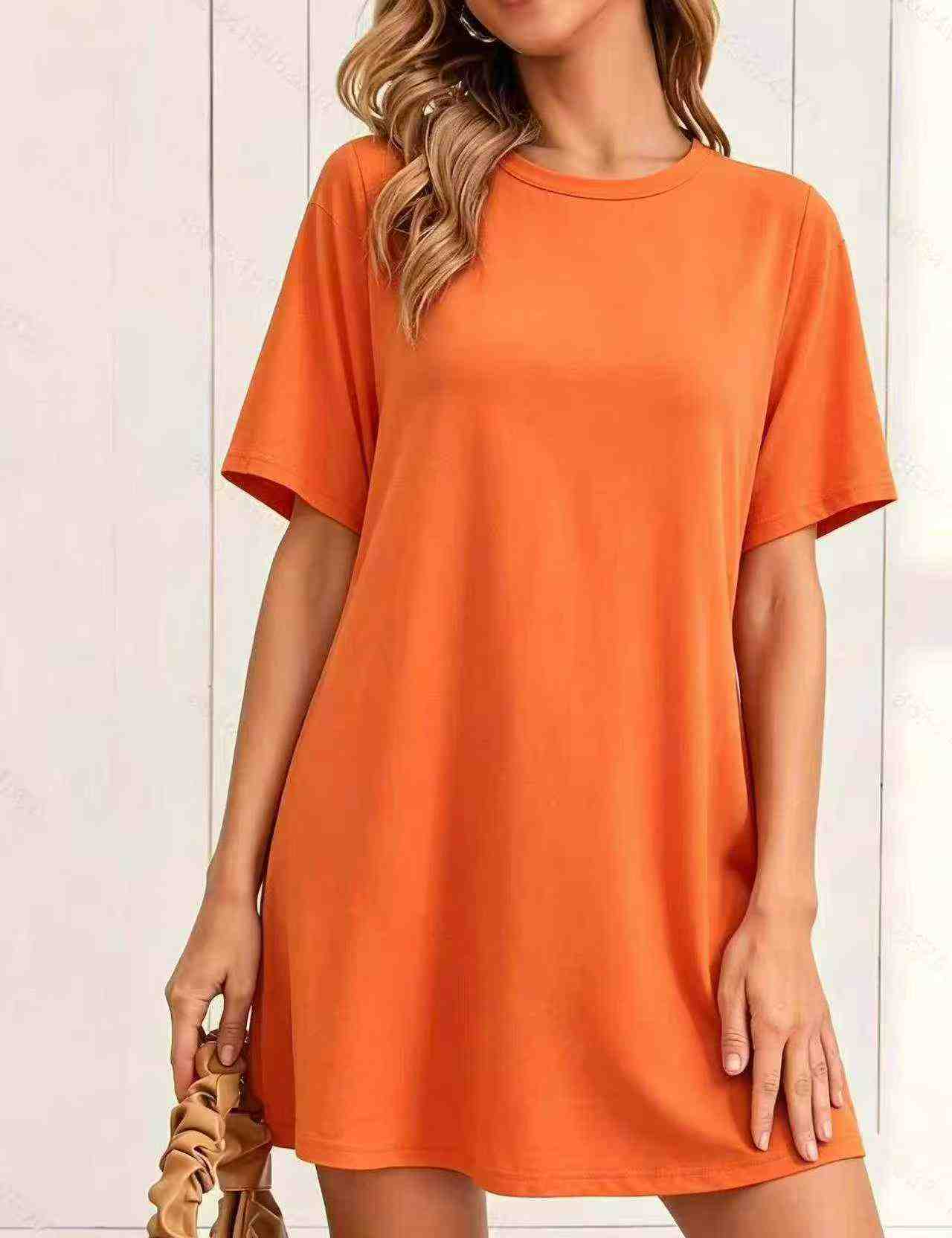 707 Keping Gaun T-Shirt Lengan Pendek Longgar Dagangan Luar - Image 4