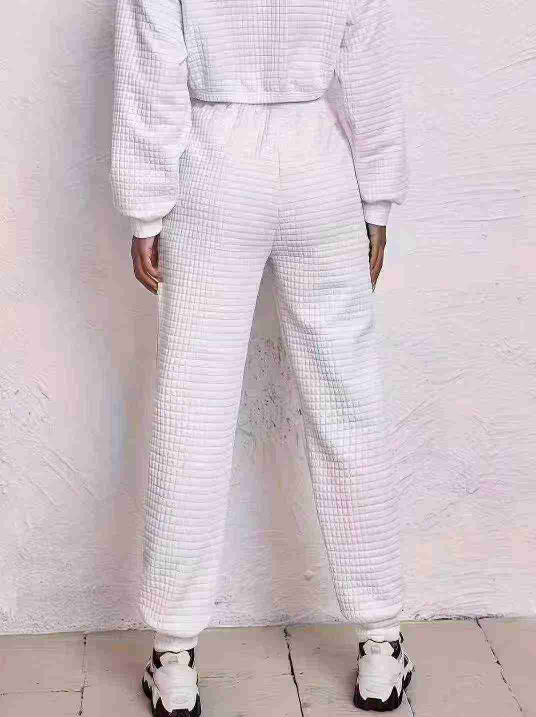 Waffle Long Sweatpants, Quantity: 378 Pieces, Sizes 0XL-5XL, No Packaging, Clearance - Image 5