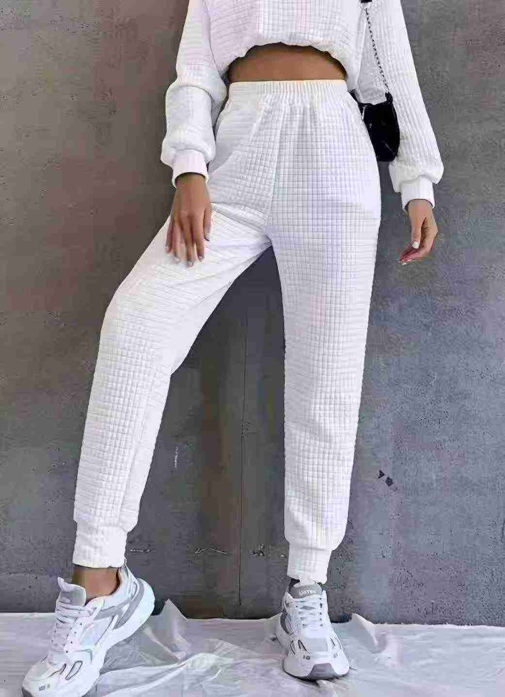 Waffle Long Sweatpants, Quantity: 378 Pieces, Sizes 0XL-5XL, No Packaging, Clearance - Image 6
