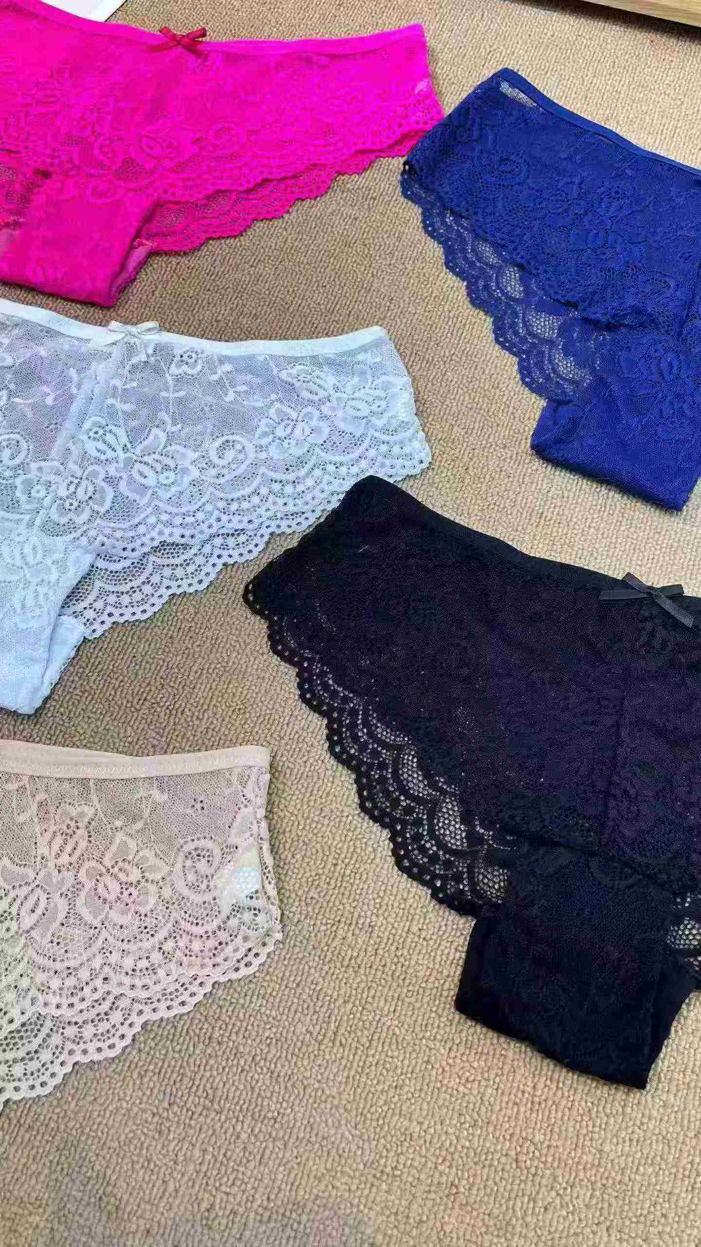 Around 300 PCS Women's Lace Sexy Panties Clearance - Image 3
