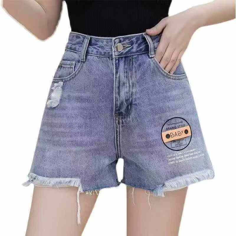 Summer New Vintage Loose Denim Shorts, About 450 Pieces - Image 4