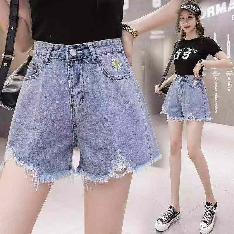 Summer New Vintage Loose Denim Shorts, About 450 Pieces - Image 5