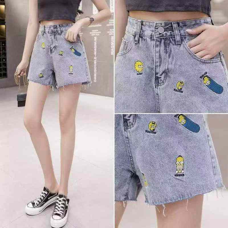 Summer New Vintage Loose Denim Shorts, About 450 Pieces - Image 6