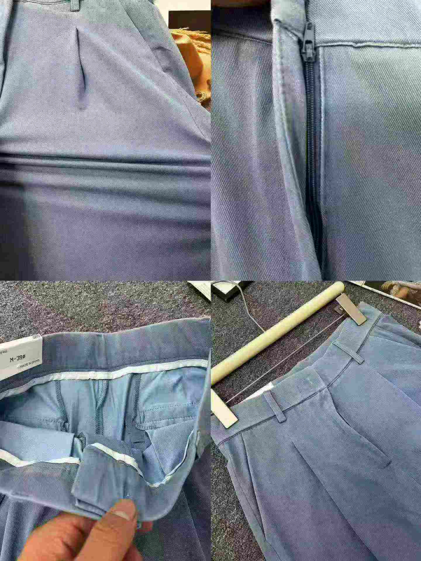 534 Dona Ayollarning Yozgi Koreyscha Yuqori Belli Tensel Cho'ziluvchan Denim Keng Oyoqli Shimlari - Image 9