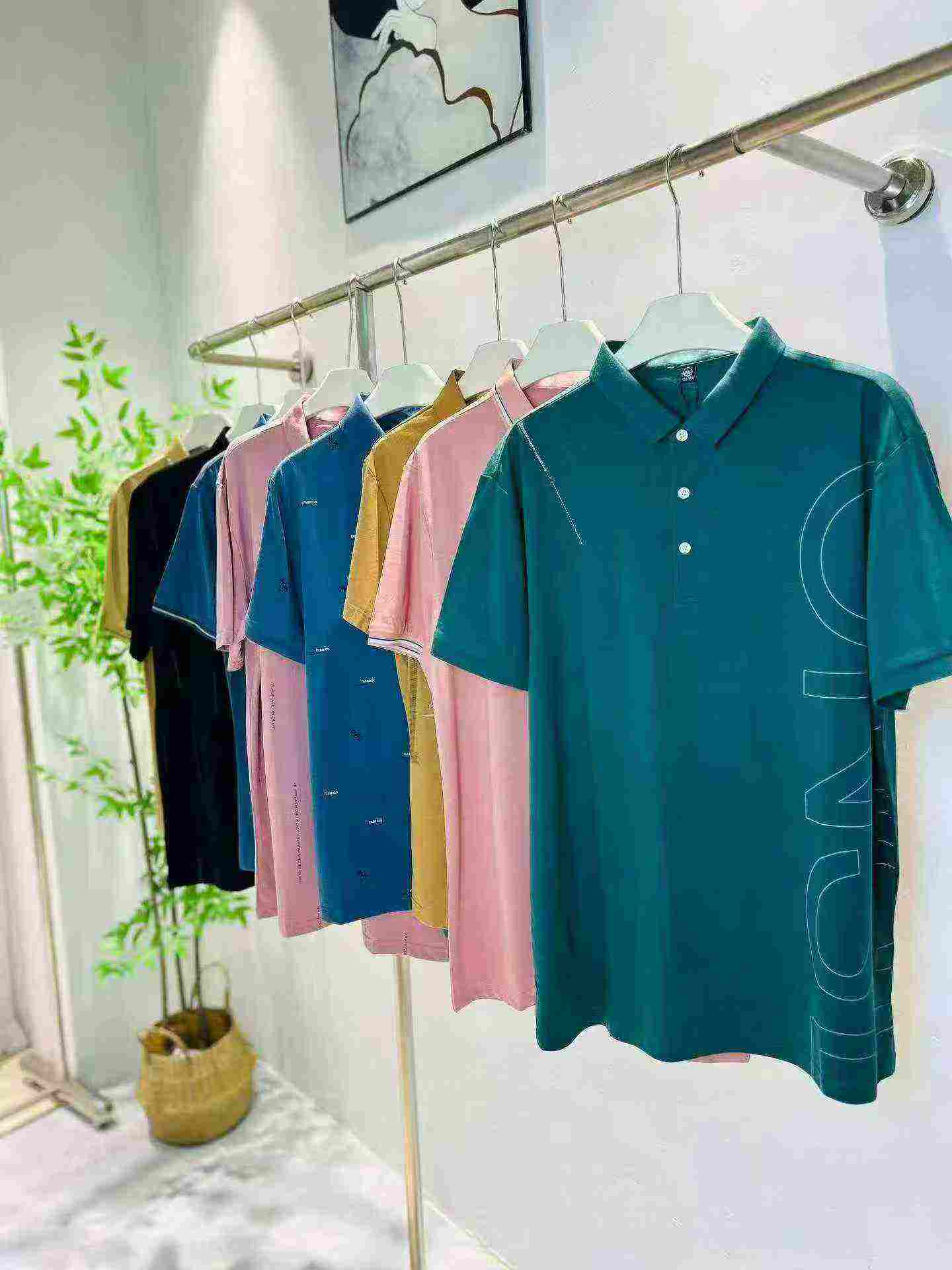 5000 sztuk wysokiej jakości męskich koszulek polo w stylu biznesowo-casual - Image 2