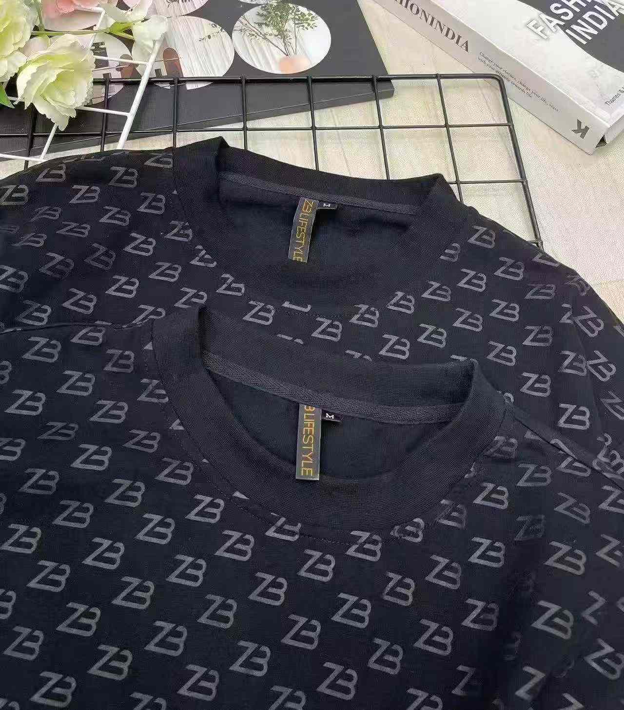 High Quality Brand Men's Trendy T-shirts 230g, Total 2930 Pieces, Individually Packed - Image 4
