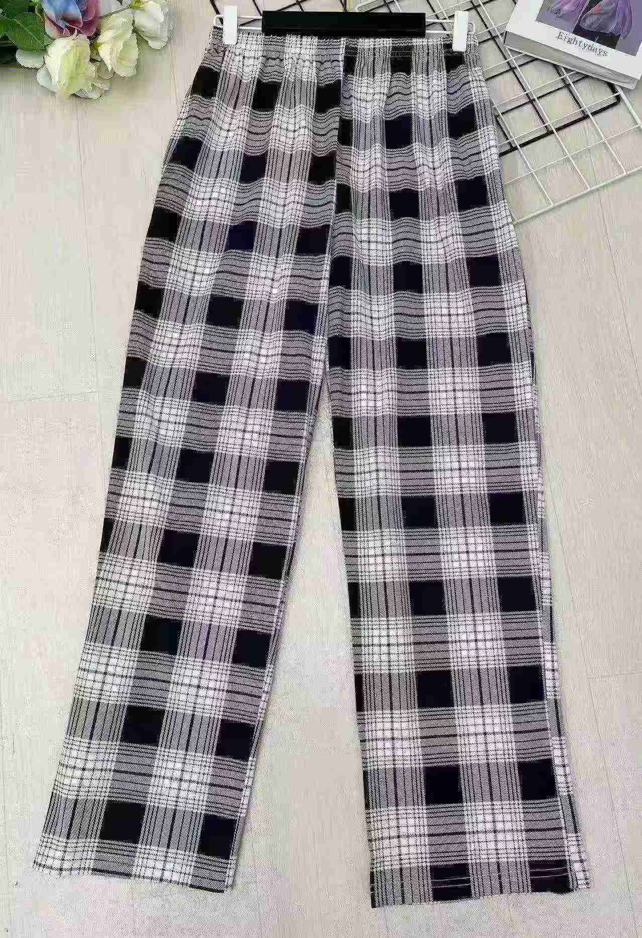 Pantalones casuales a cuadros de nuevo estilo, 647 piezas - Image 2