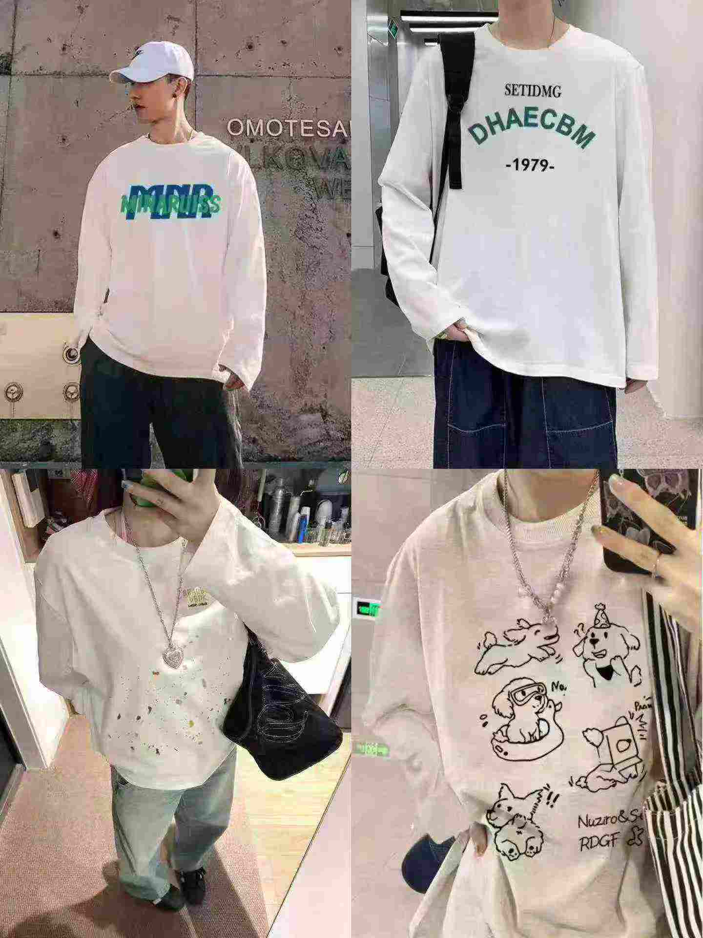Long Sleeve Oversized T-shirts 4000 PCS - Image 3