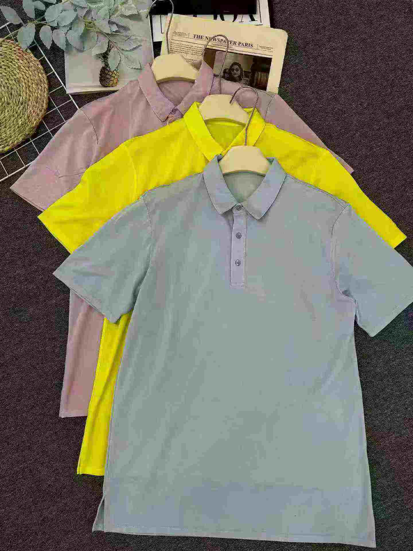 Branded Summer Breathable Men's Commute Short Sleeve Polo Shirt 3315 Pieces - Image 5