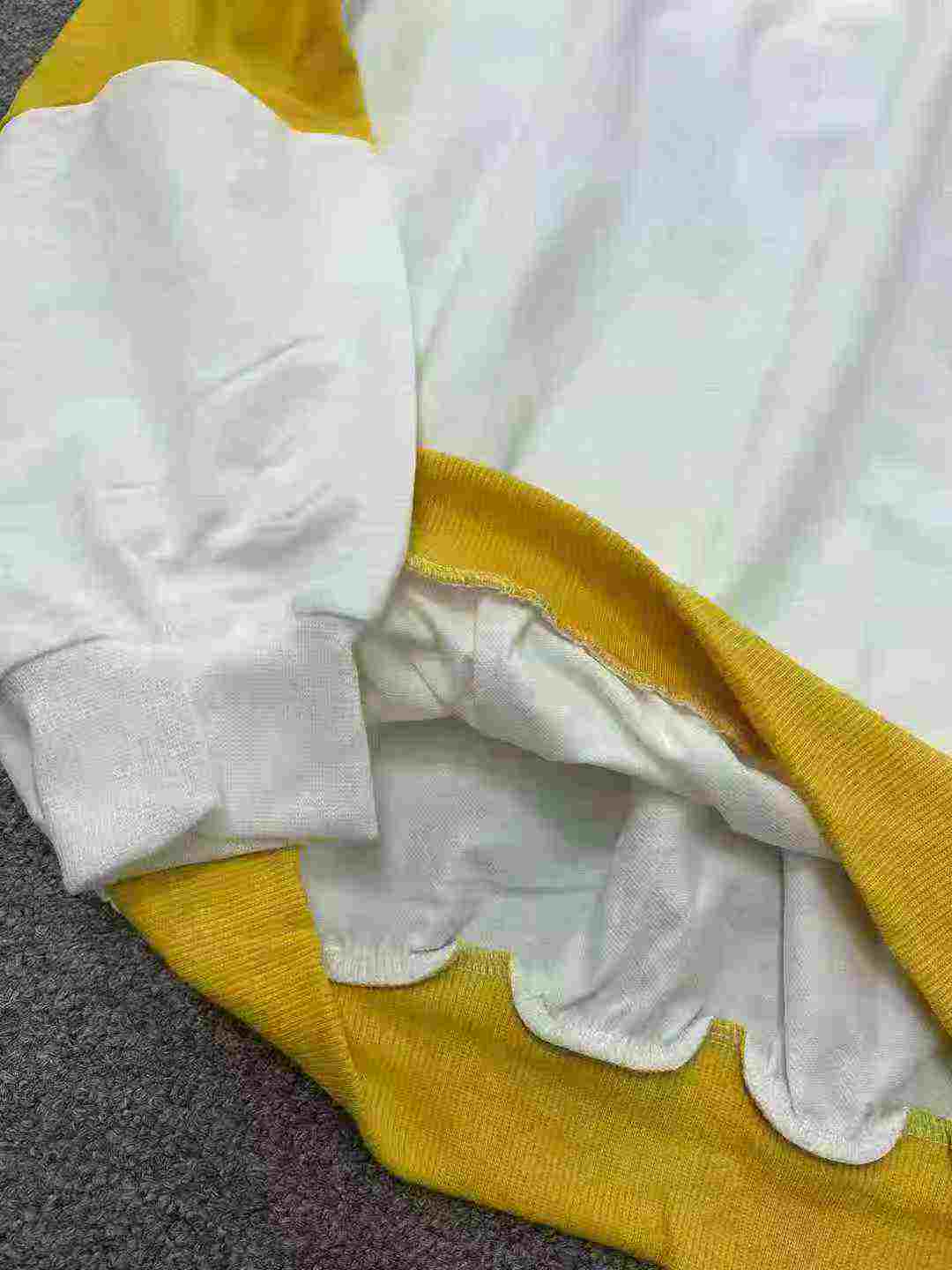 320 Piezas Sudadera para Mujer de Marca Estadounidense de Tendencia, Estilo Relajado con Mangas Raglán de Bloques de Color - Image 7