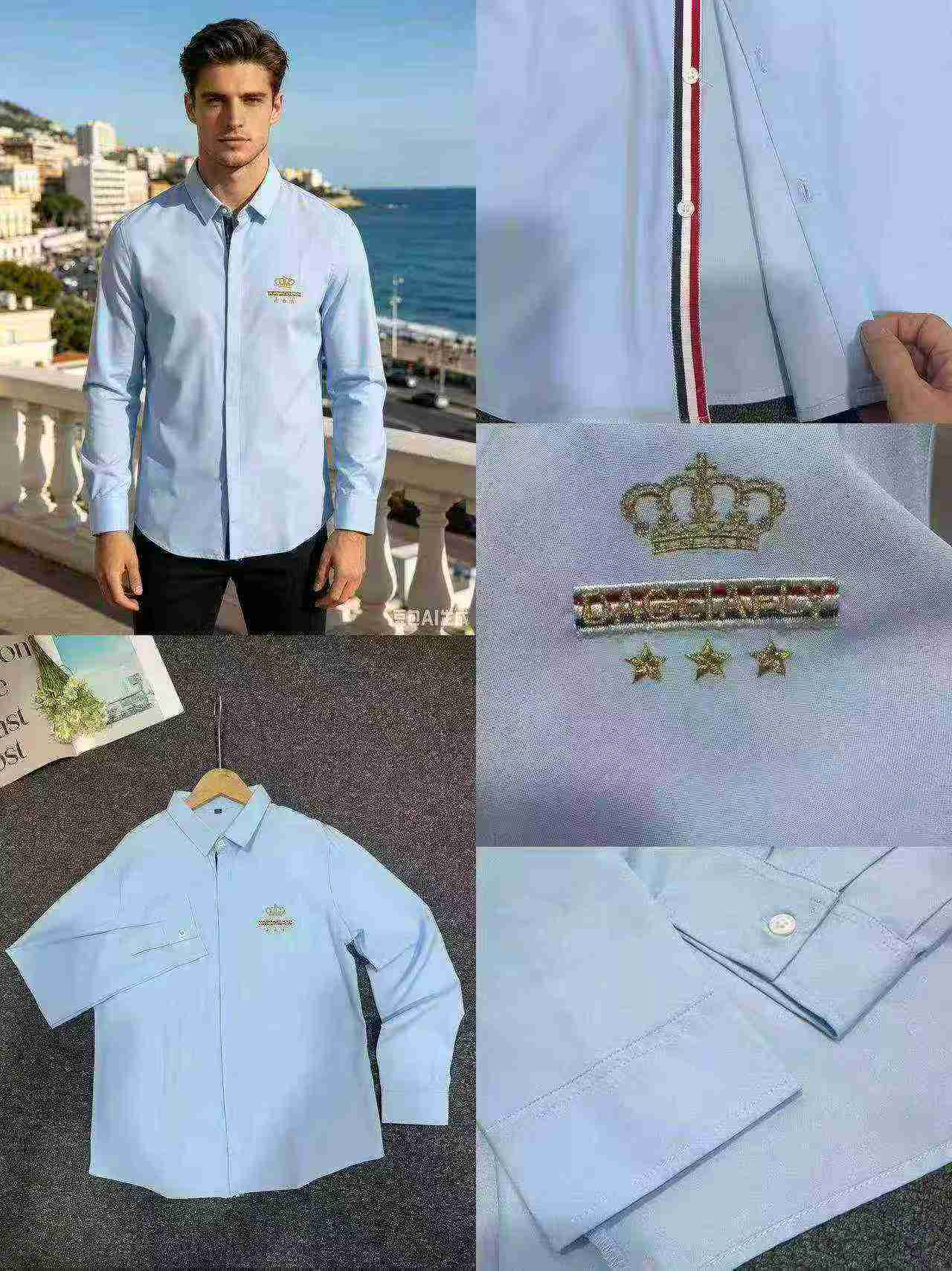 Mashati ya Wanaume yenye Mikono Mirefu, Ukubwa 50-64 (M-6XL), Karibu Vipande 15000, Uuzaji wa Kutoa Hifadhi kwa Wingi - Image 5