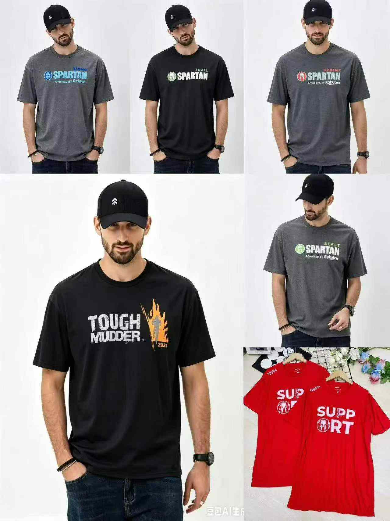 T-shirt Lelaki Perdagangan Luar Negeri, 35000 Keping - Image 6