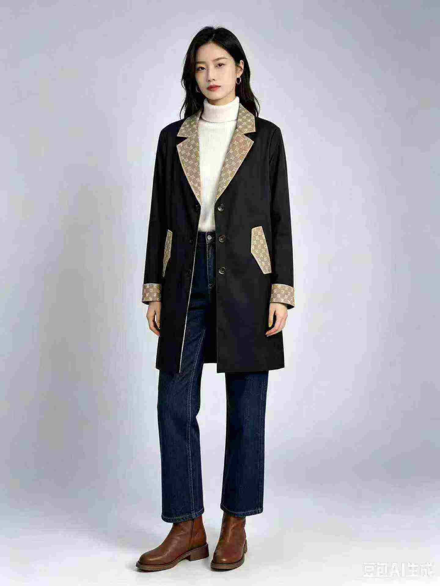 Brand Women's Trench Coats, About 1100 Pieces, Sizes S M L - Image 7