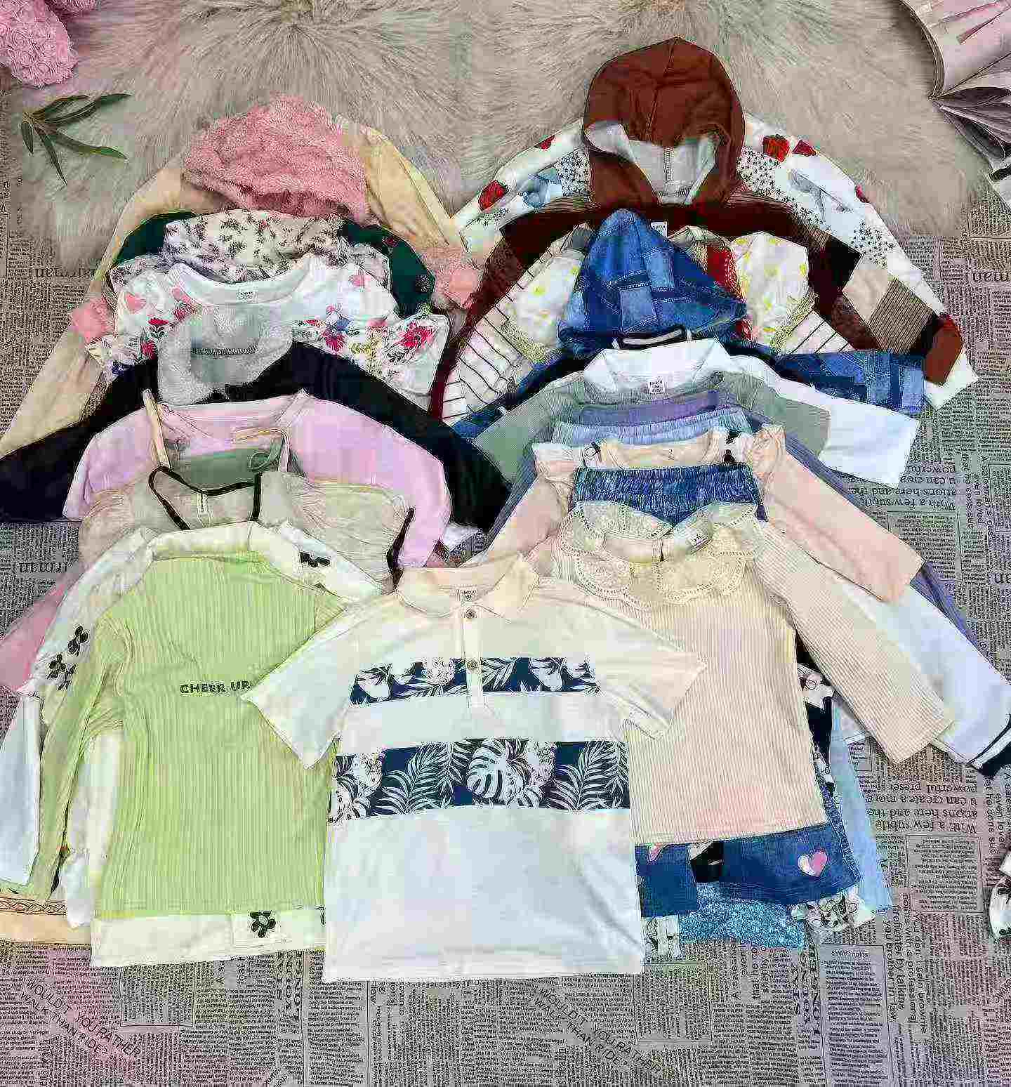 19600 Pcs Mixed Fashion Children's Spring Summer Clothing Wholesale - Image 6