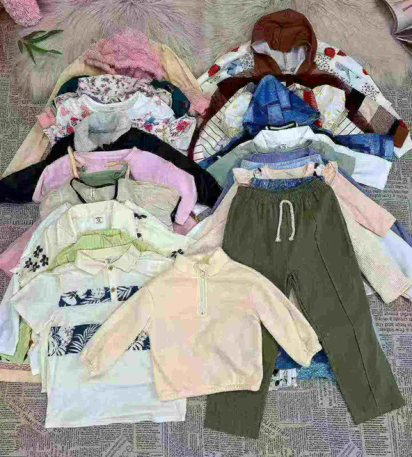 19600 Pcs Mixed Fashion Children's Spring Summer Clothing Wholesale - Image 9