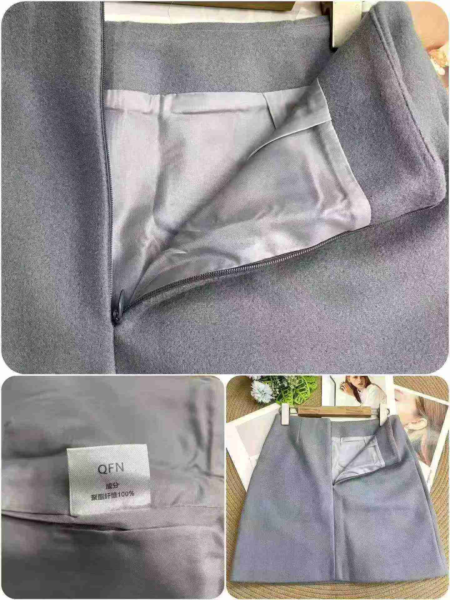 384 Pieces Physical Store Recycled Woolen Skirts - Image 5