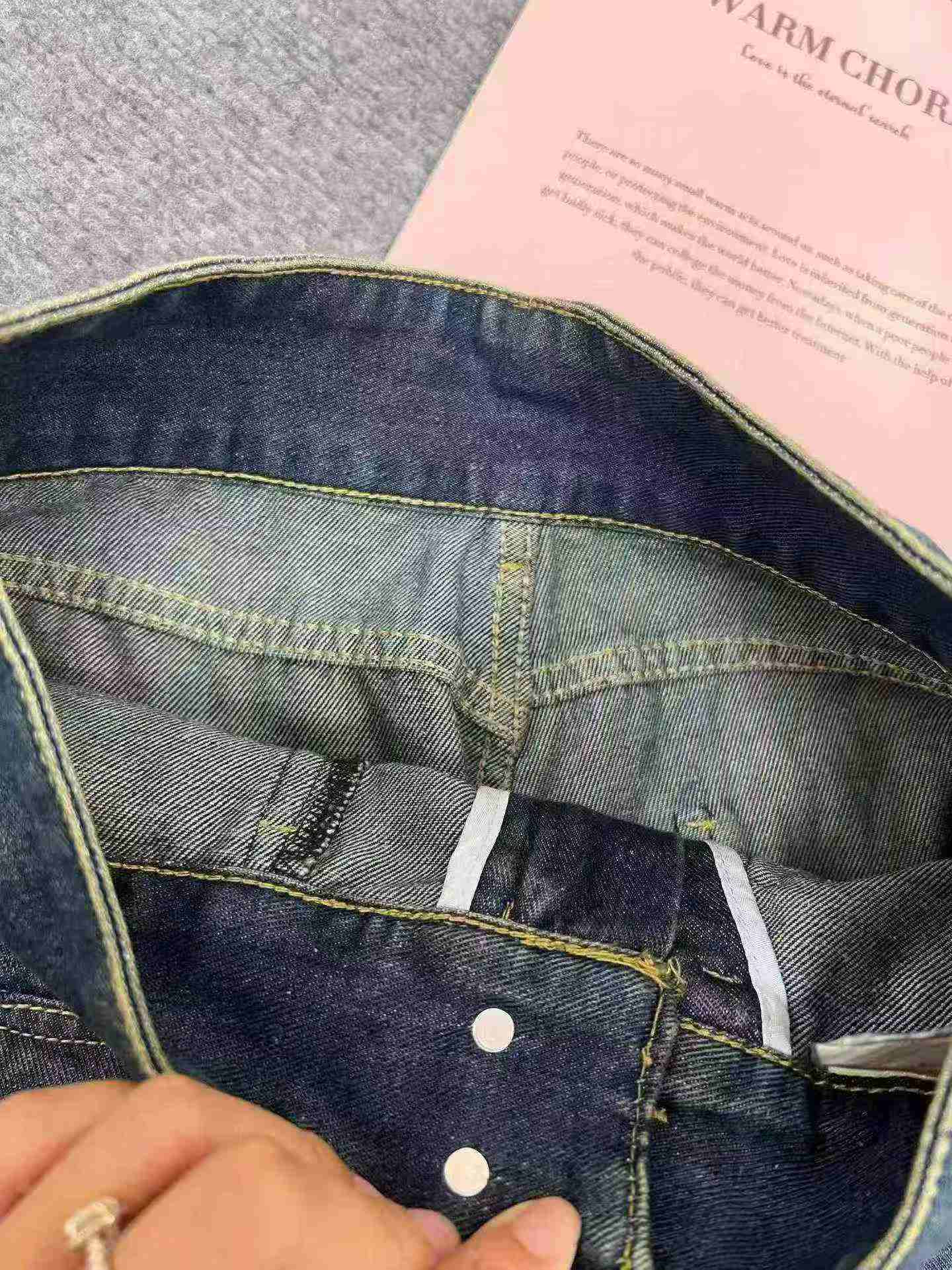 No.018 Vintage High Waist Loose Dad Jeans 1948 Pieces XS-XXL - Image 6