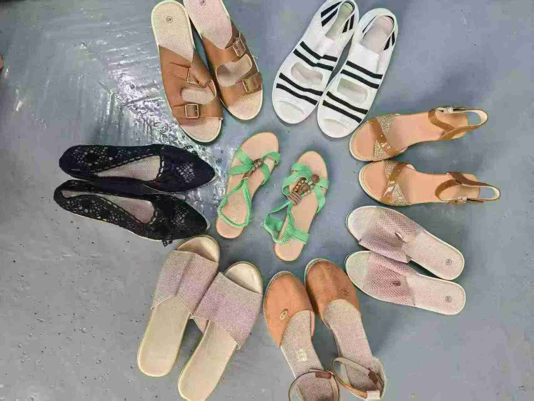 Sandales pour femmes à talon compensé bohémien Printemps-Été 2026, 13 000 paires, pointures 36-43 - Image 7