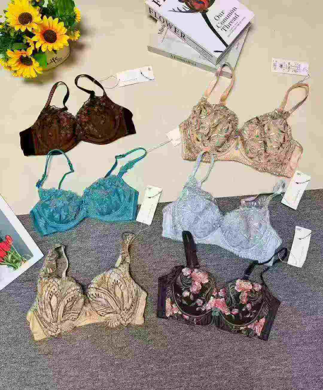 Áo ngực ren thời trang gợi cảm hàng thương hiệu, lô hàng tồn kho số lượng lớn khoảng 7000 chiếc - Image 3
