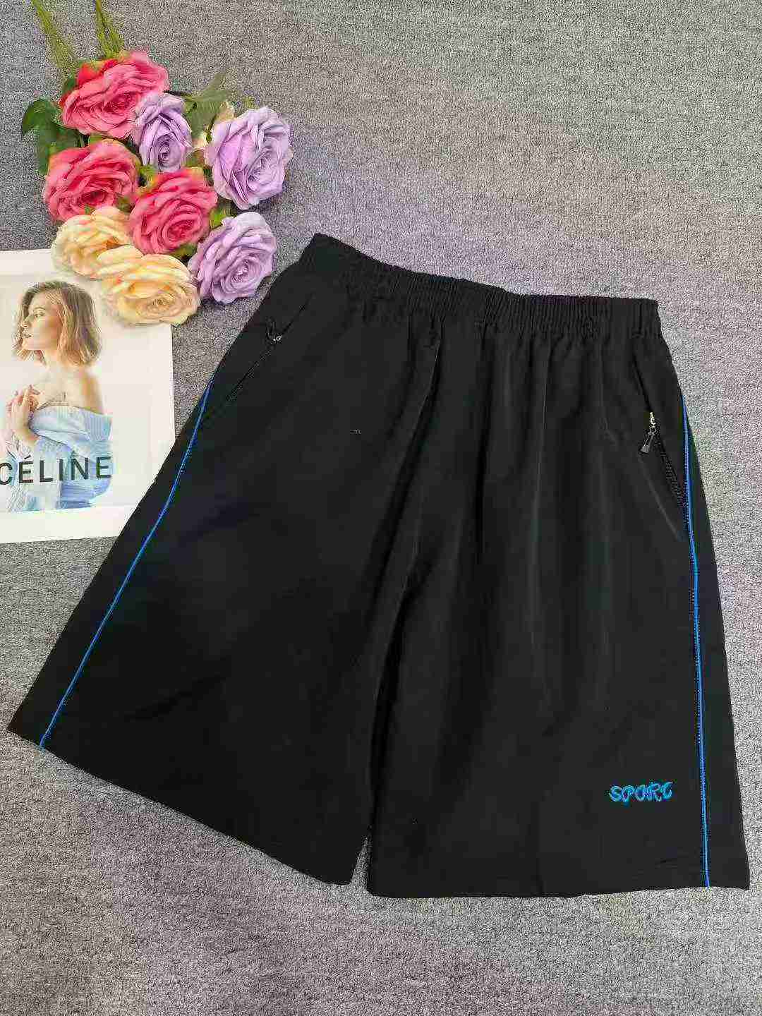10000 Pcs Men's Summer Ice Silk Quick Dry Sports Shorts - Image 6