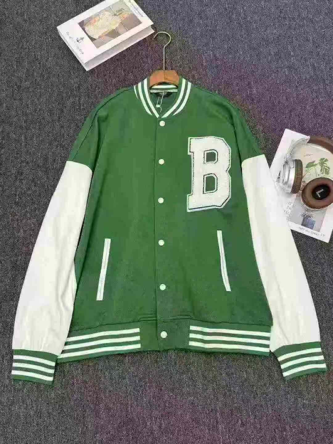 Men's Loose Trendy Baseball Jacket, About 540 Pieces - Image 3