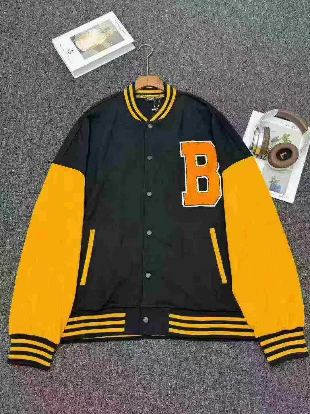 Men's Loose Trendy Baseball Jacket, About 540 Pieces - Image 4
