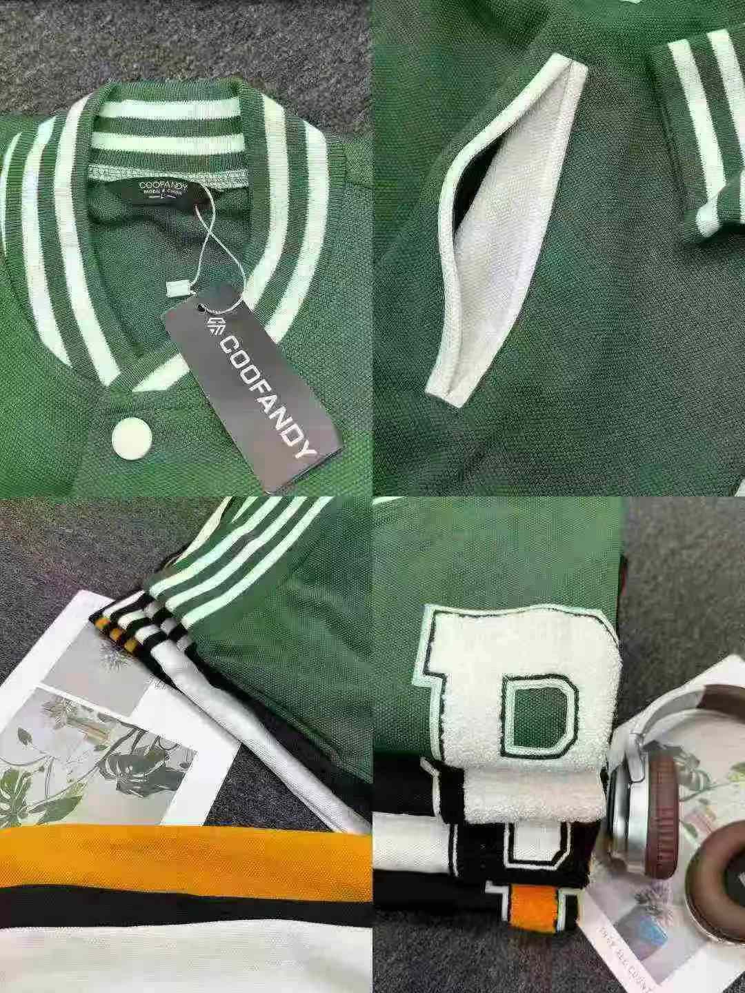 Men's Loose Trendy Baseball Jacket, About 540 Pieces - Image 9