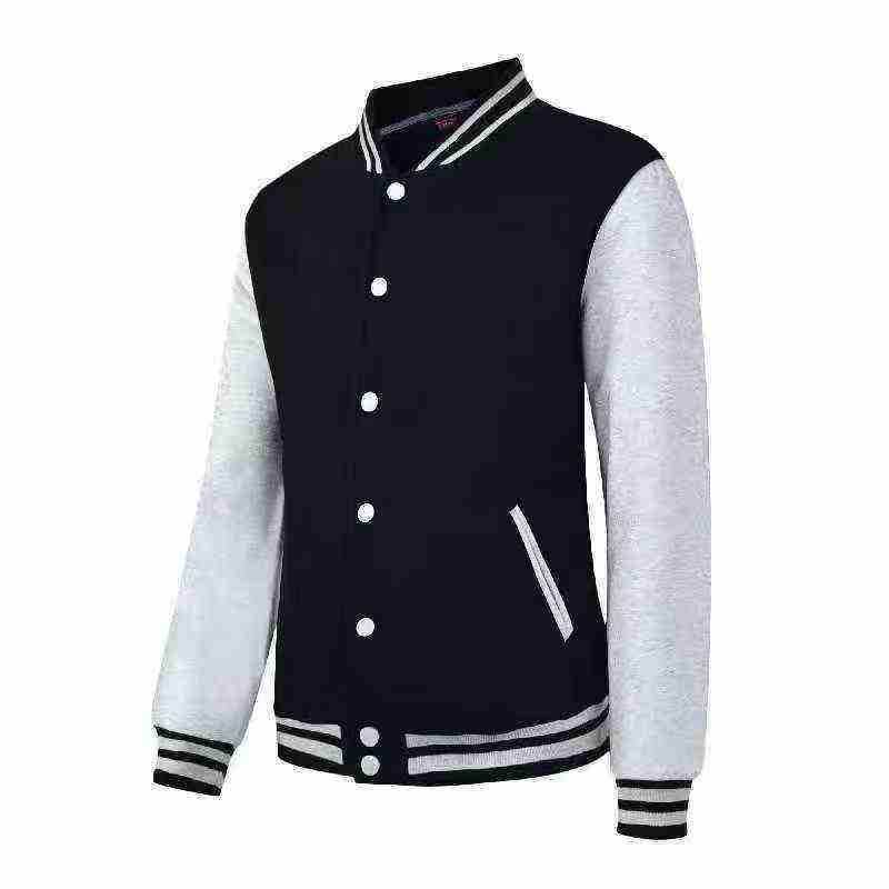 1050 Pieces 5 Colors S-6XL 100% Cotton Baseball Jackets - Image 2