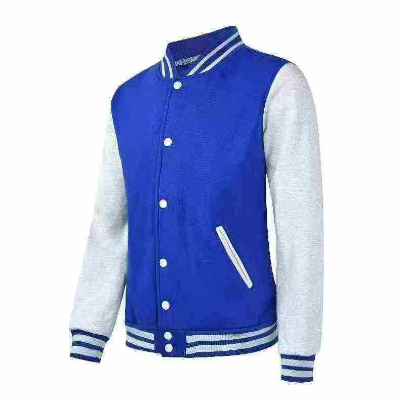 1050 Pieces 5 Colors S-6XL 100% Cotton Baseball Jackets - Image 3