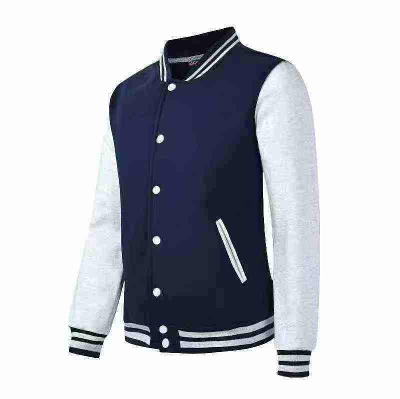 1050 Pieces 5 Colors S-6XL 100% Cotton Baseball Jackets - Image 4