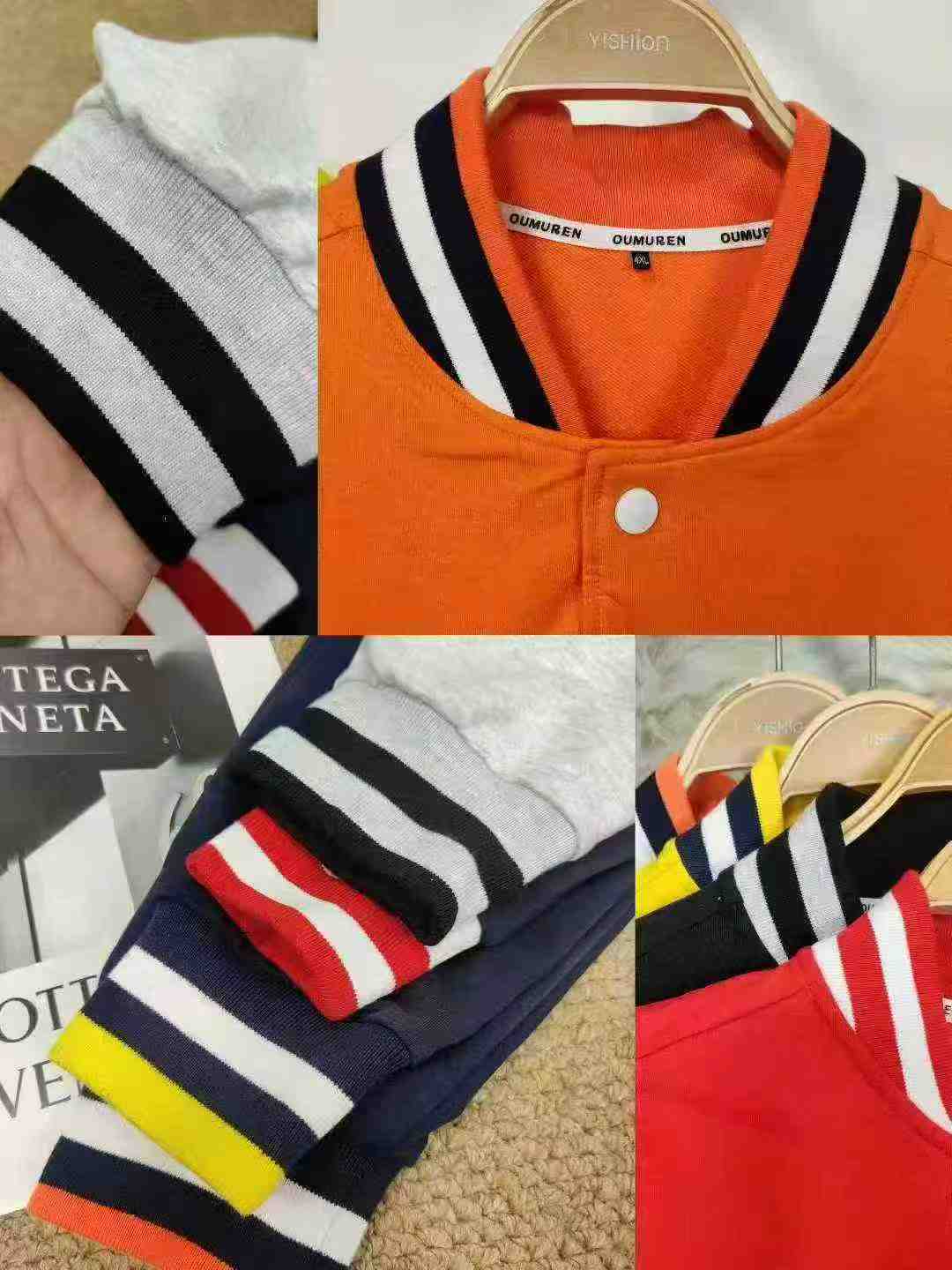 Wholesale 4500PCS Cotton Thick Baseball Jackets Coats Spring Autumn - Image 8