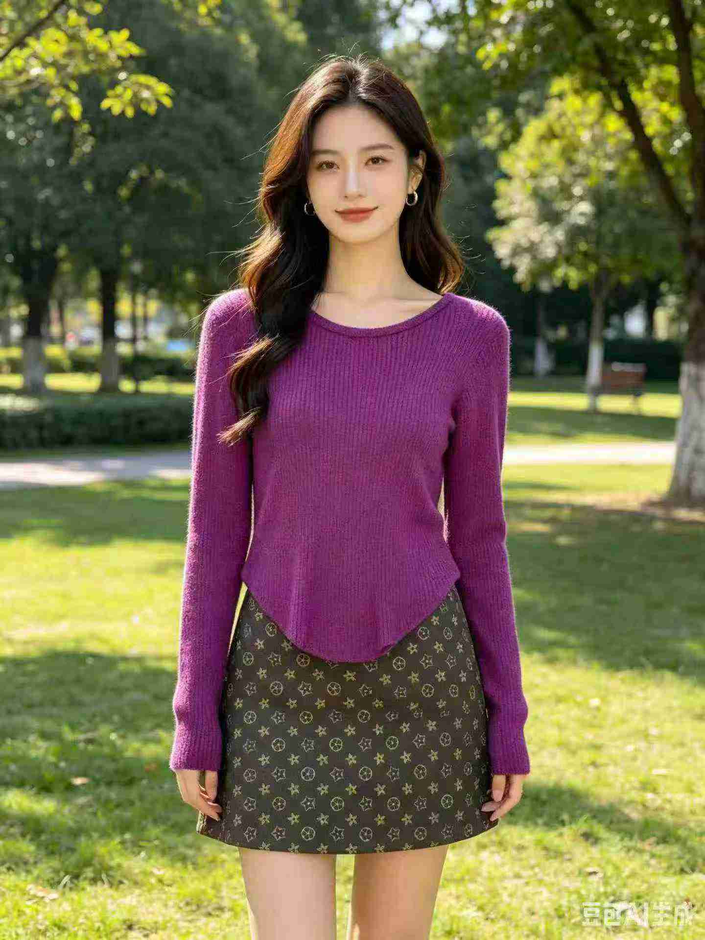 Crew Neck Rib Knit Sweater, Multiple Colors, Total 240 Pcs, One Size - Image 4