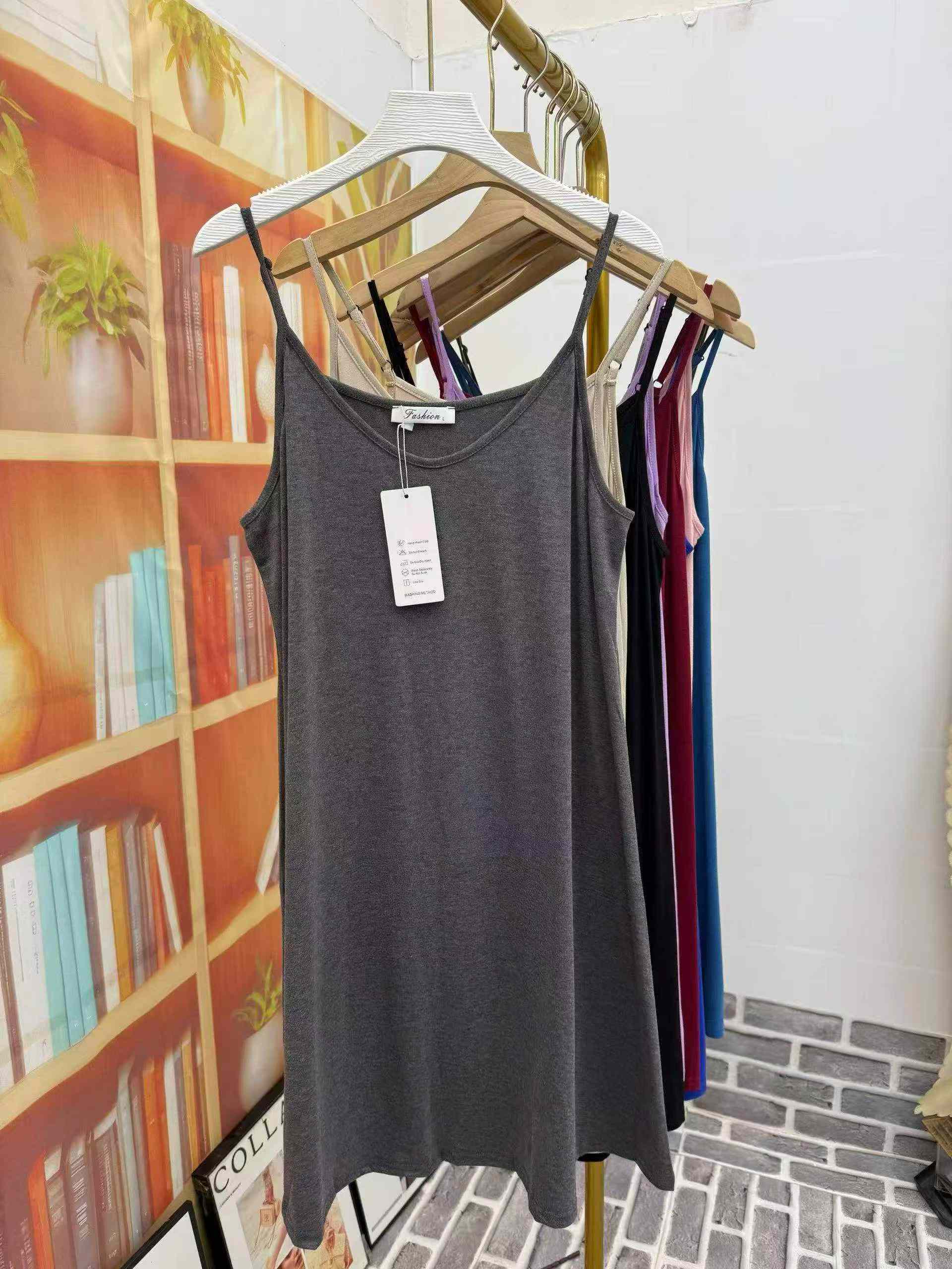 Vestido Cami Solto Feminino de Verão 2026 1068 Peças - Image 2