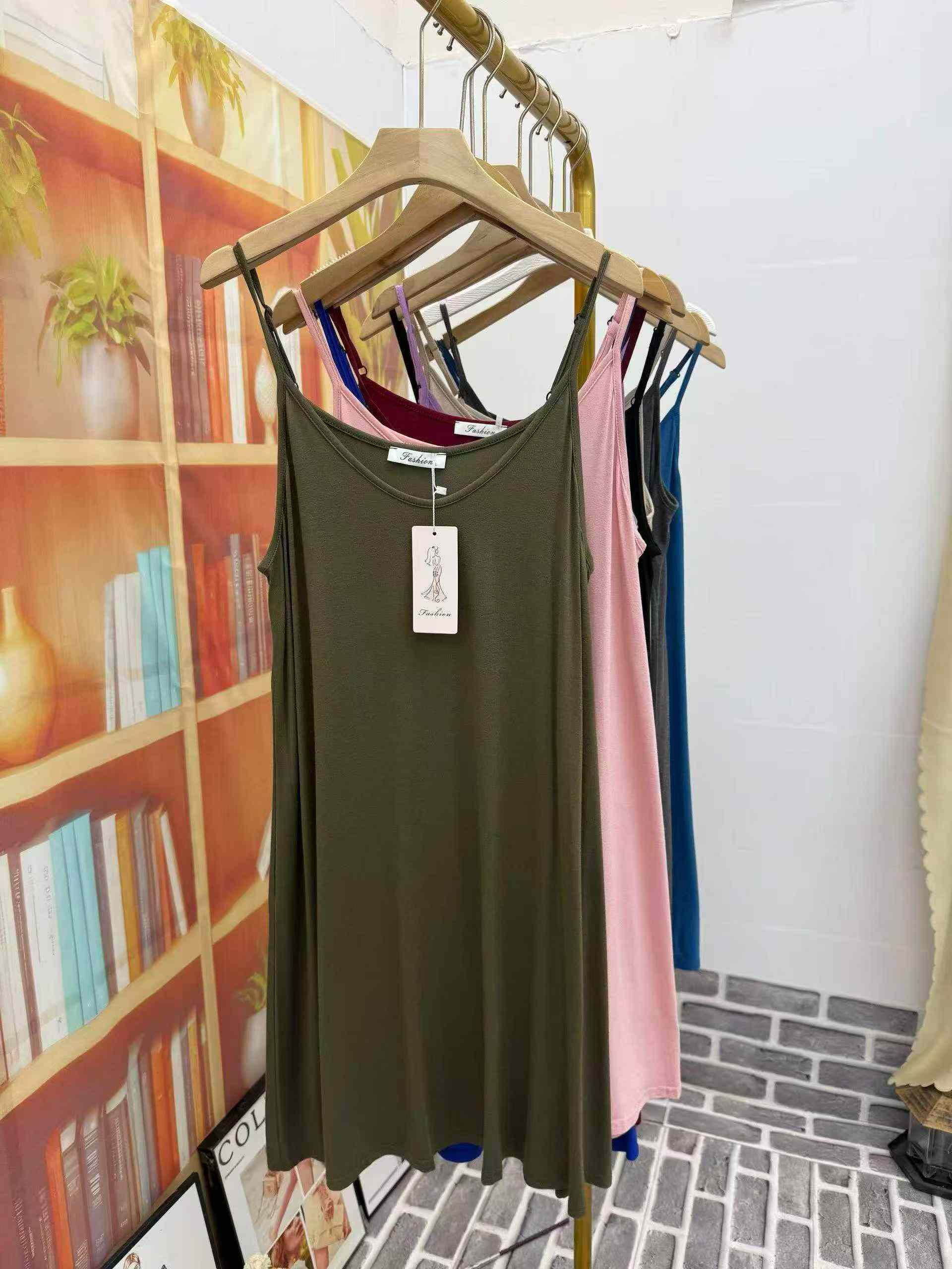 Vestido Cami Solto Feminino de Verão 2026 1068 Peças - Image 8
