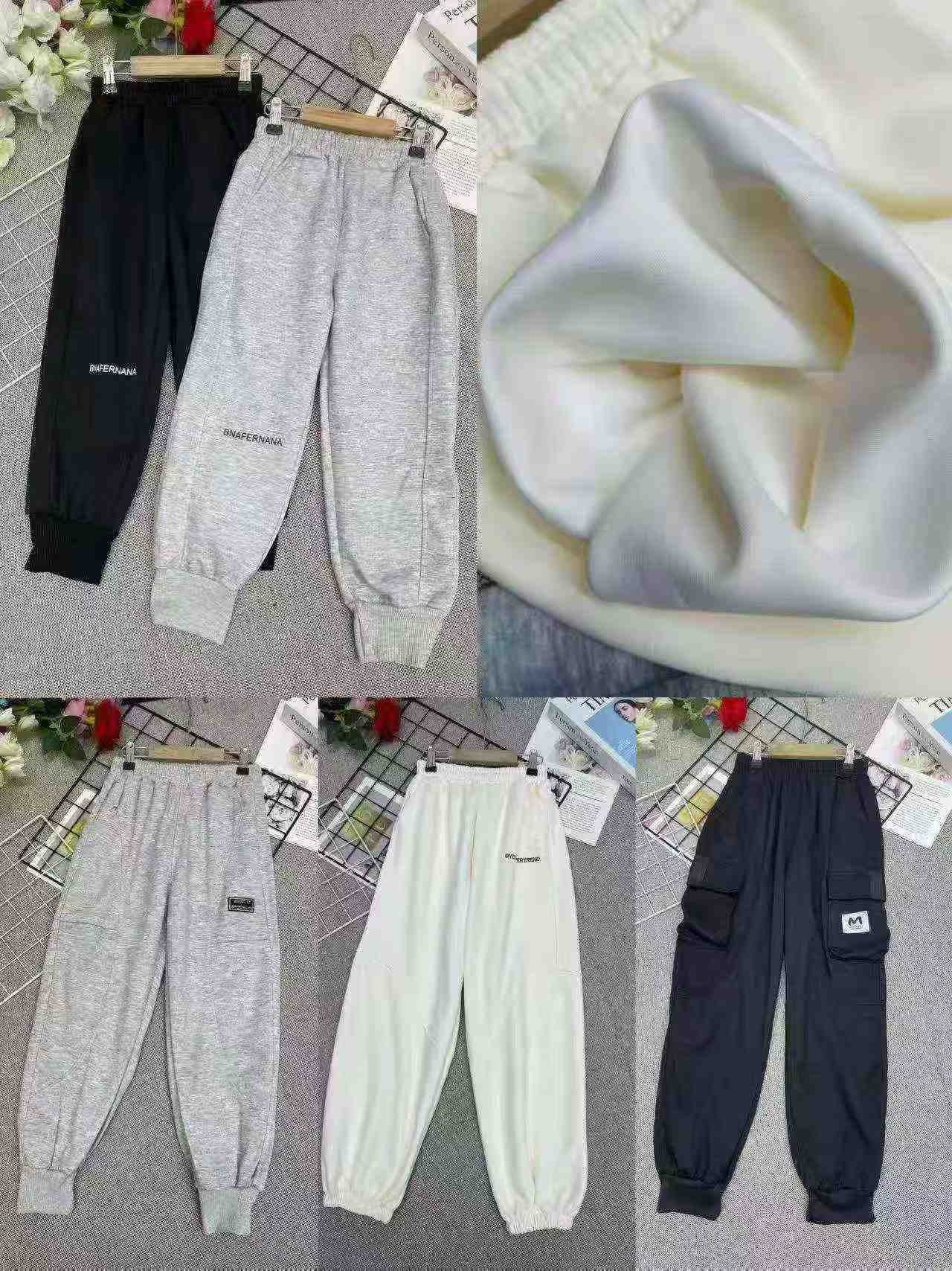 496PCS Kids Casual Cotton Blend Sweatpants - Image 2