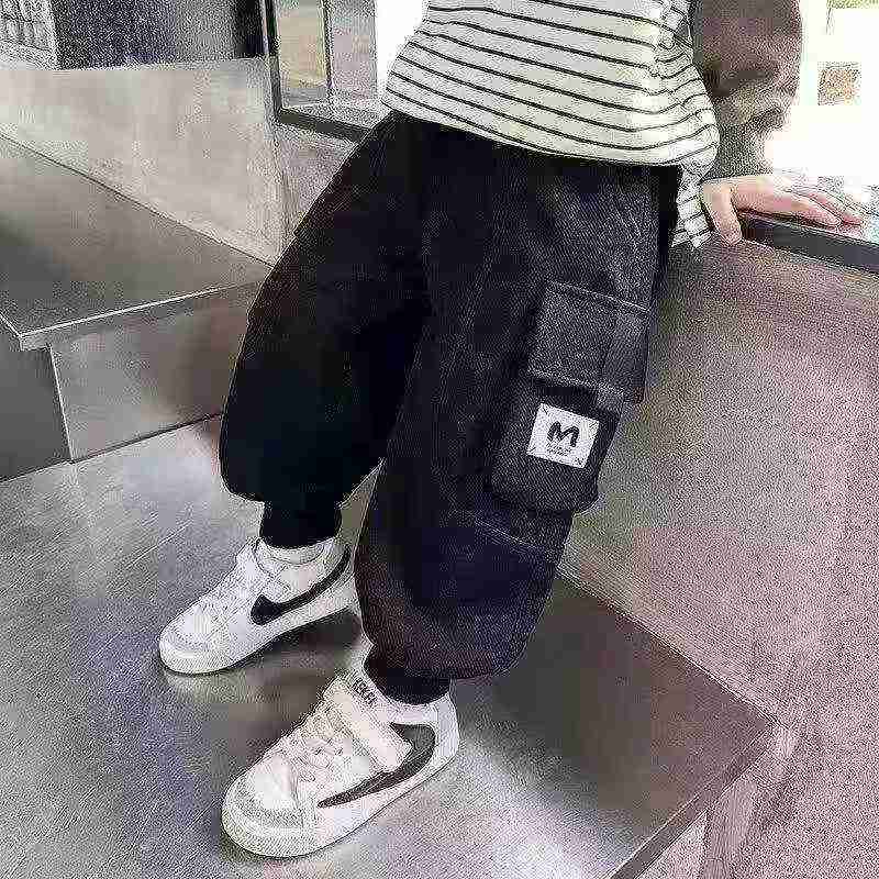 496PCS Kids Casual Cotton Blend Sweatpants - Image 4