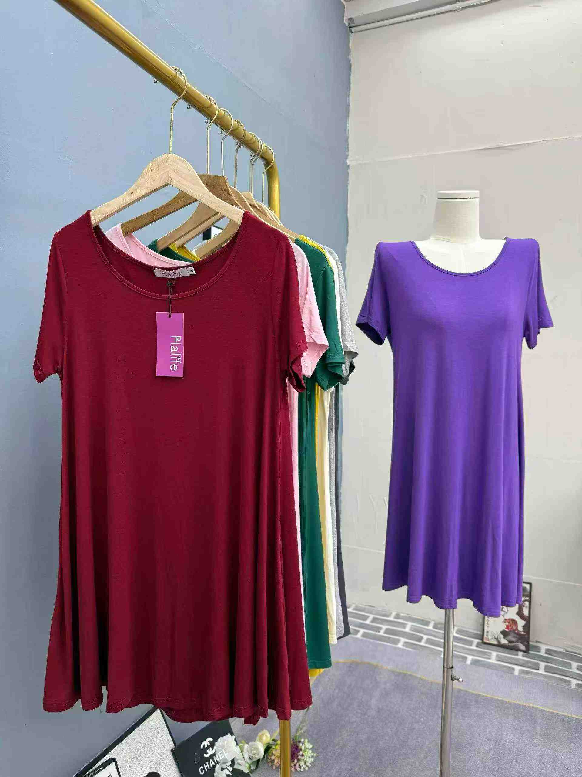 630 Pcs Loose Modal Women's Dresses - Image 7