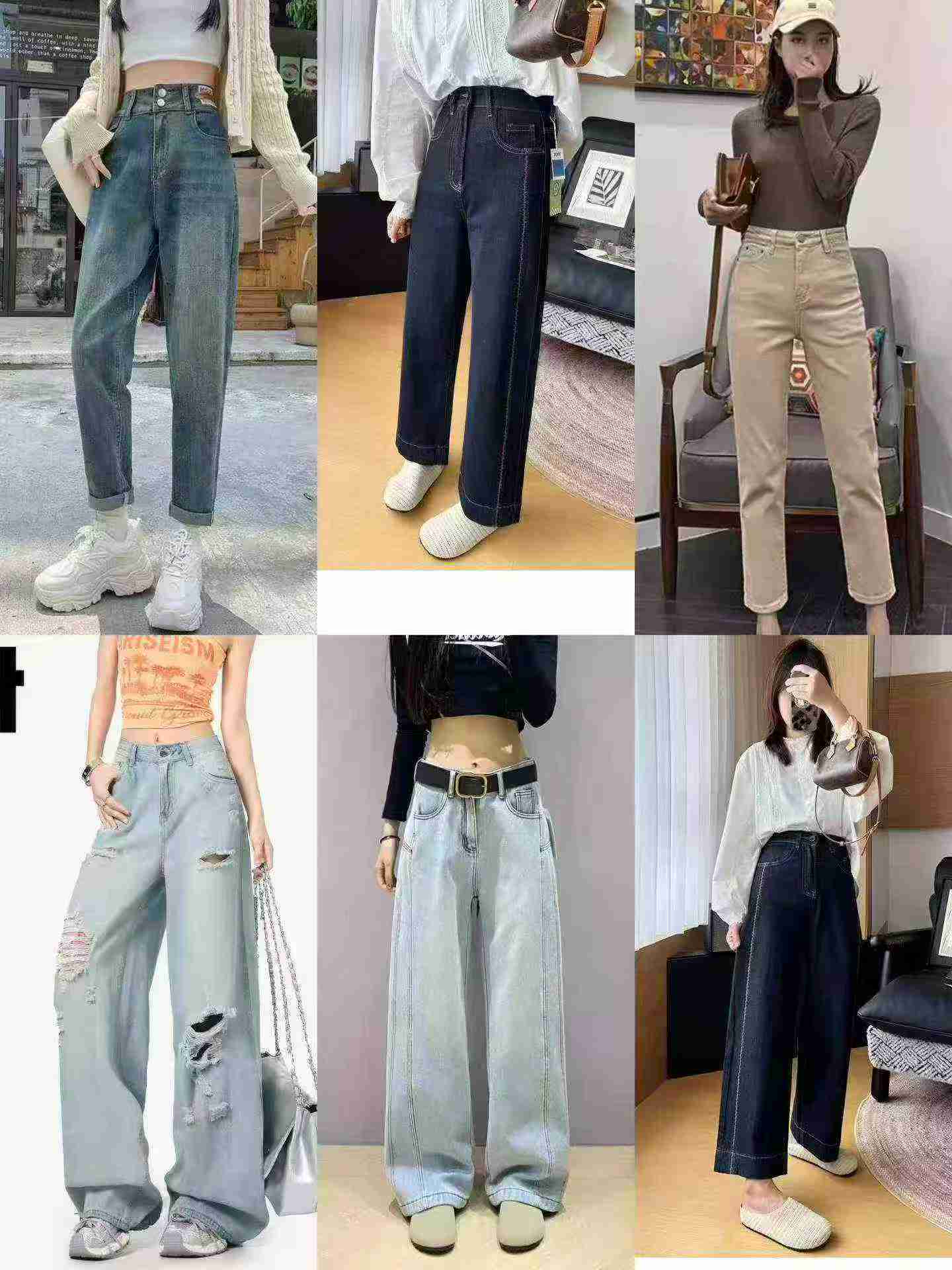About 3500 Pcs High Quality Mixed Women's Denim Jeans Bulk Clearance - Image 4