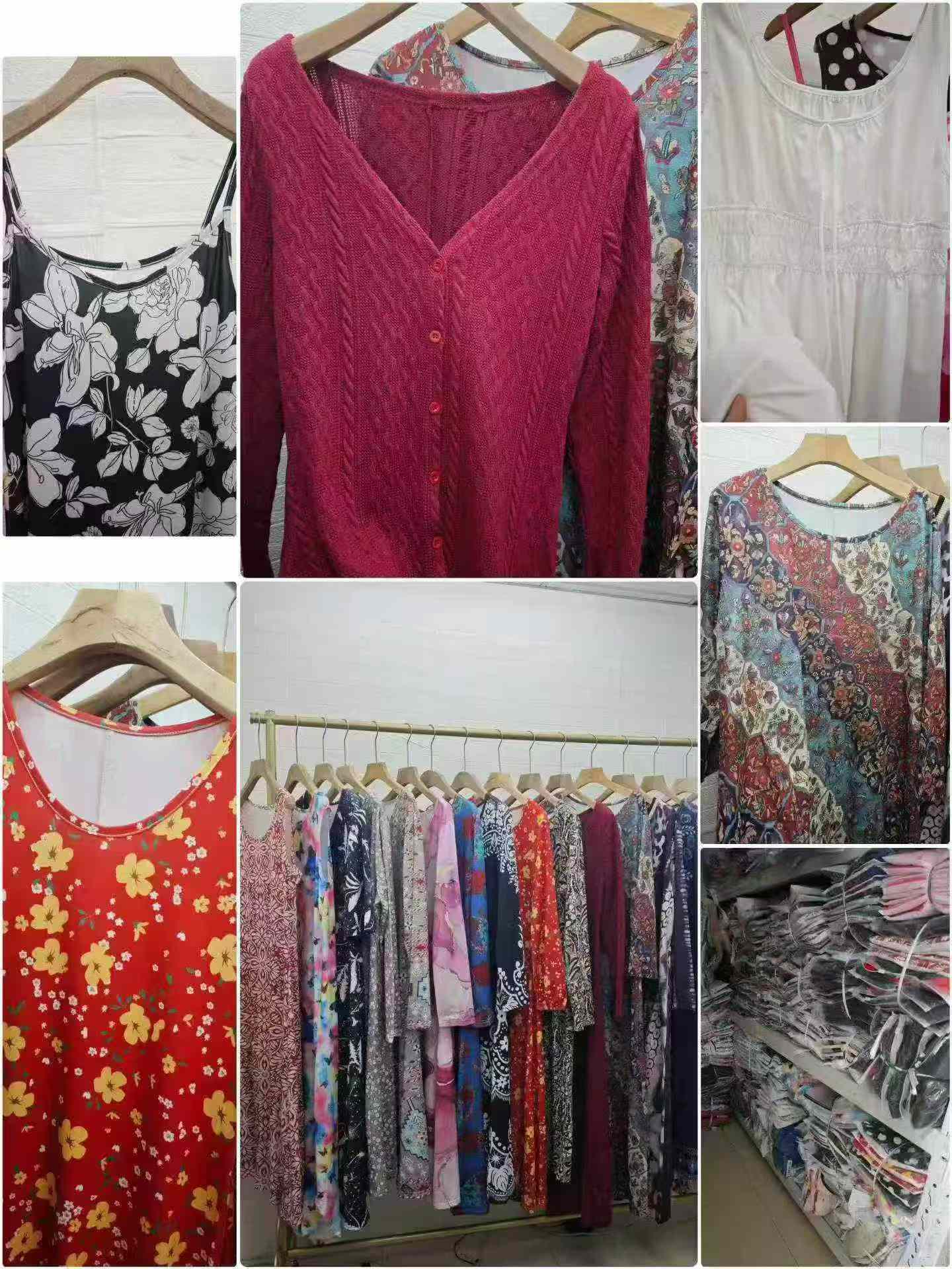 1270 PCS New European American Cross-border Women Long Dresses S-4XL - Image 9