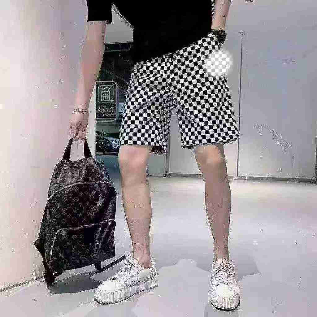 110PCS Trendy Plaid Loose Casual Shorts Unisex Summer, Size M to 3XL Individual Packing - Image 5