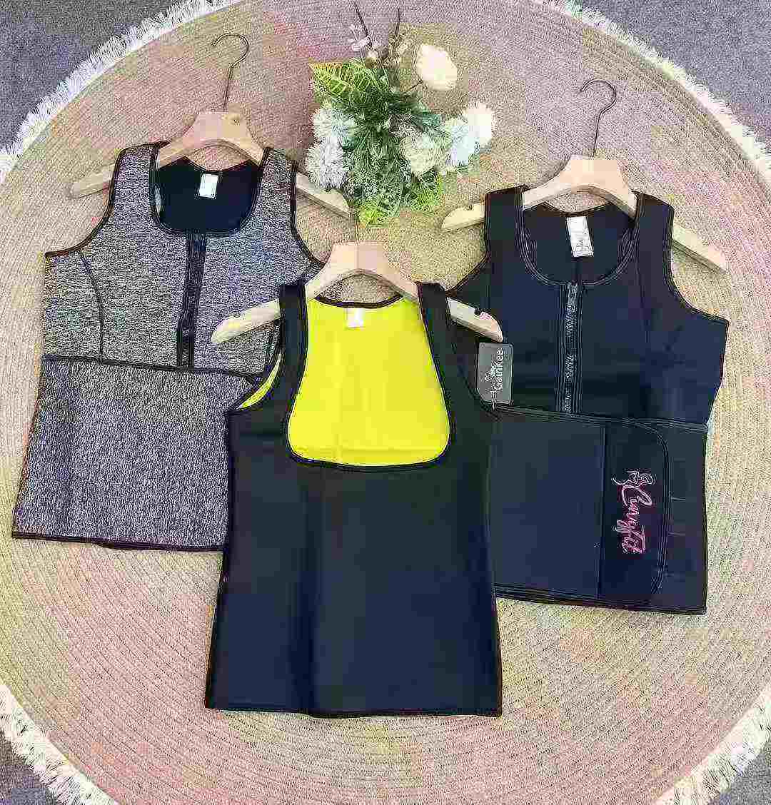 1660 Pcs Sweat Shaping Fitness Body Shaper Tops Stock Clearance - Image 2