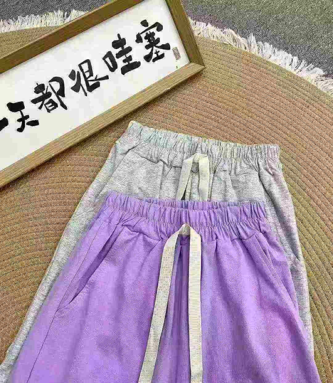 138 Pcs Cotton Embroidered Kids Casual Sports Shorts - Image 4
