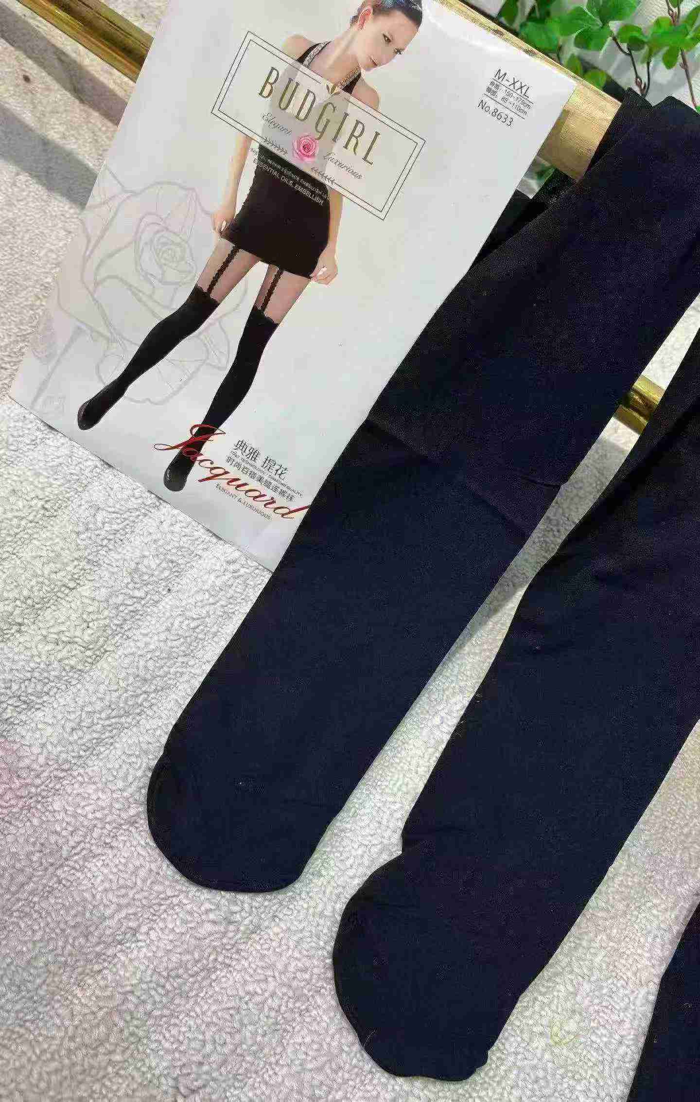 About 250 Pieces Women's Summer Ultra-thin Sheer Black Pantyhose - Image 5