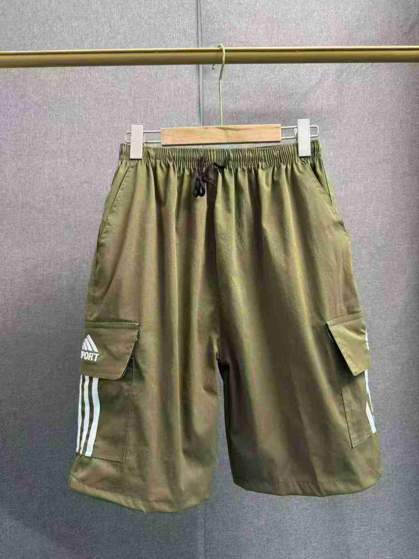 About 8880 Pieces Summer Cotton Loose Men's Embroidered Casual Workwear Cropped Pants - Image 5